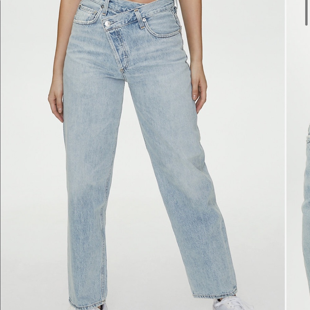 Agolde Criss Cross Jean size 26
